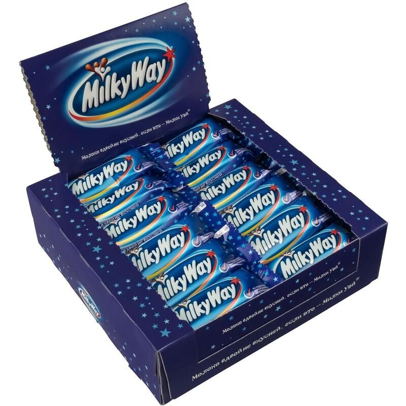 Шоколадный батончик Milky Way (36 штук по 26 г)