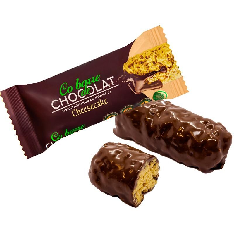 Конфеты Co barre de Chocolat мультизлаковые со вкусом Чизкейк 2 кг