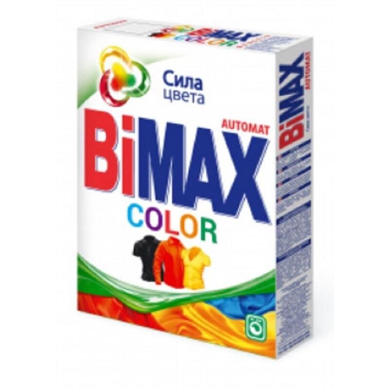 Порошок стиральный автомат BiMax Color Сила Цвета 400 г