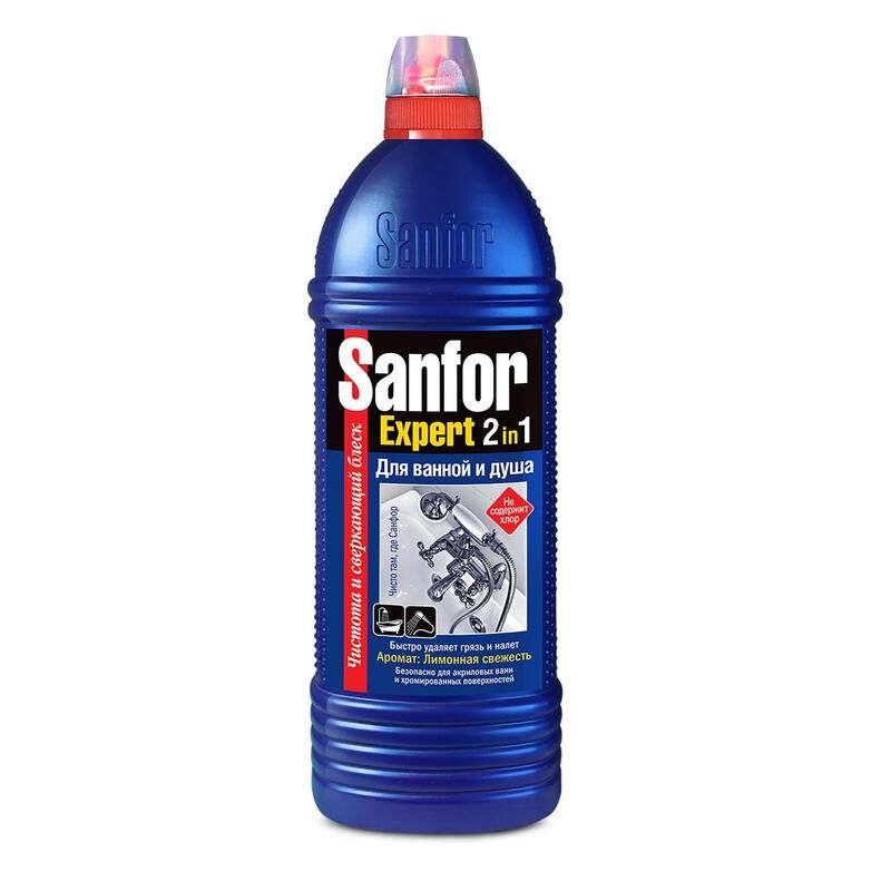 Средство для сантехники Sanfor Expert 2 в 1 750 мл Санфор
