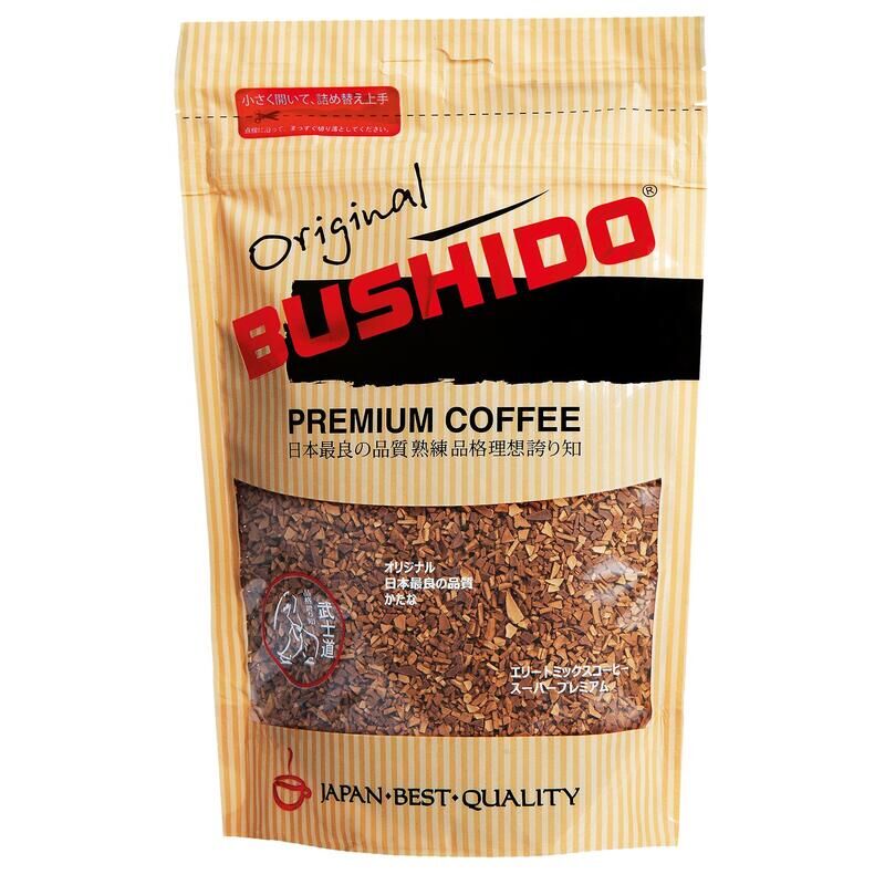 Кофе растворимый Bushido Original 75 г (пакет)