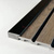 Финишная планка для реечных панелей из полистирола Grace 3D Rail Черная #4