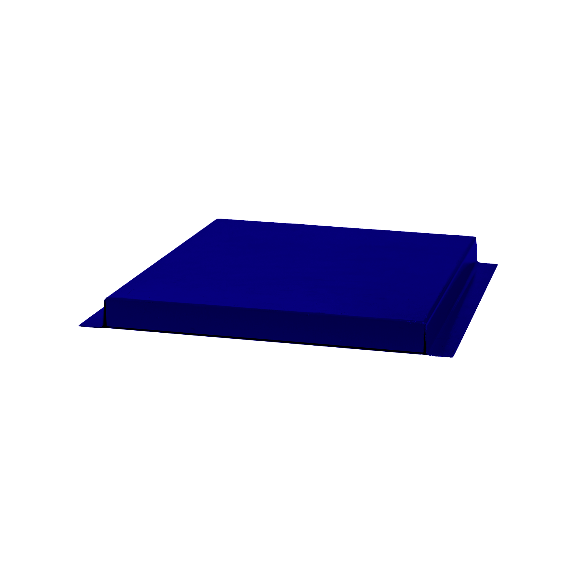 Линеарная панель 190 Ультрамаиново-синий 1,2 мм Линеарные панели Кровля Сервис