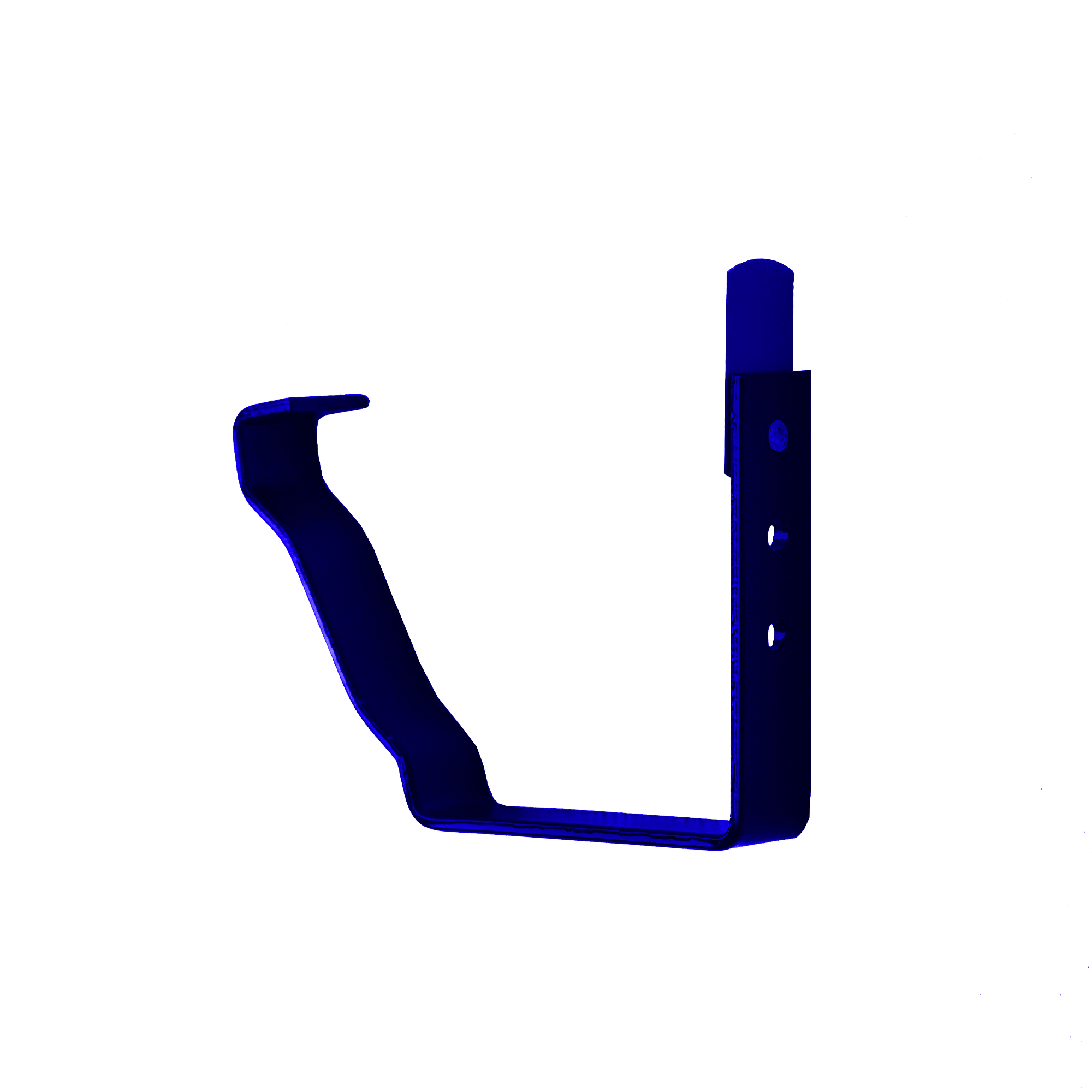 Держатель желоба короткий 127х86 Ультрамаиново-синий 0,45 мм Полиэстер Водосточная система прямоугольного сечения 127/76