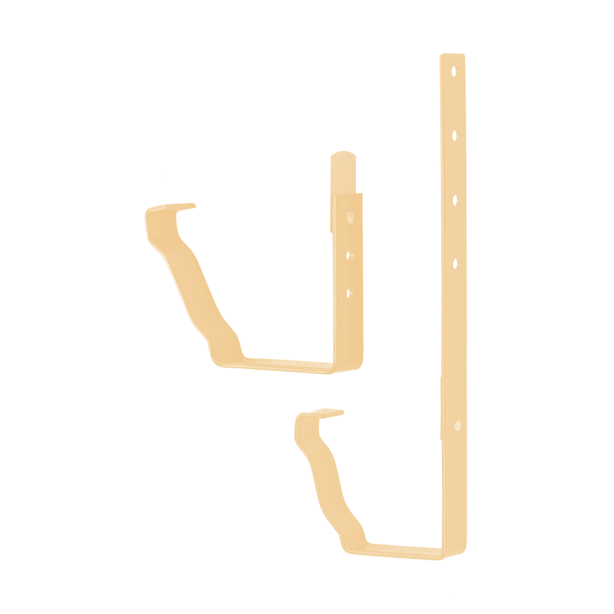 Держатель желоба 127х86 Слоновая кость 0,45 мм Полиэстер Водосточная система прямоугольного сечения 127/76 Кровля Сервис