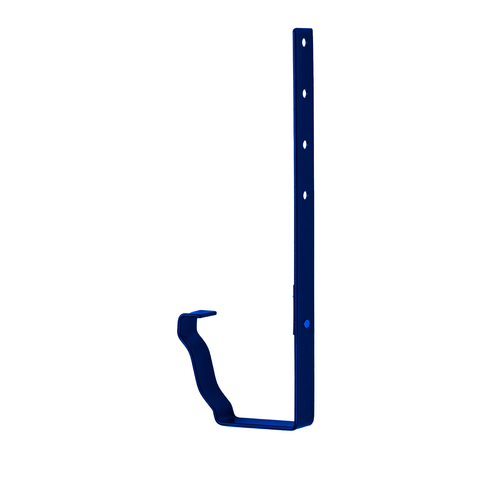 Держатель желоба 127х86 Сигнальный синий 0,45 мм Полиэстер Водосточная система прямоугольного сечения 127/76 Кровля Серв