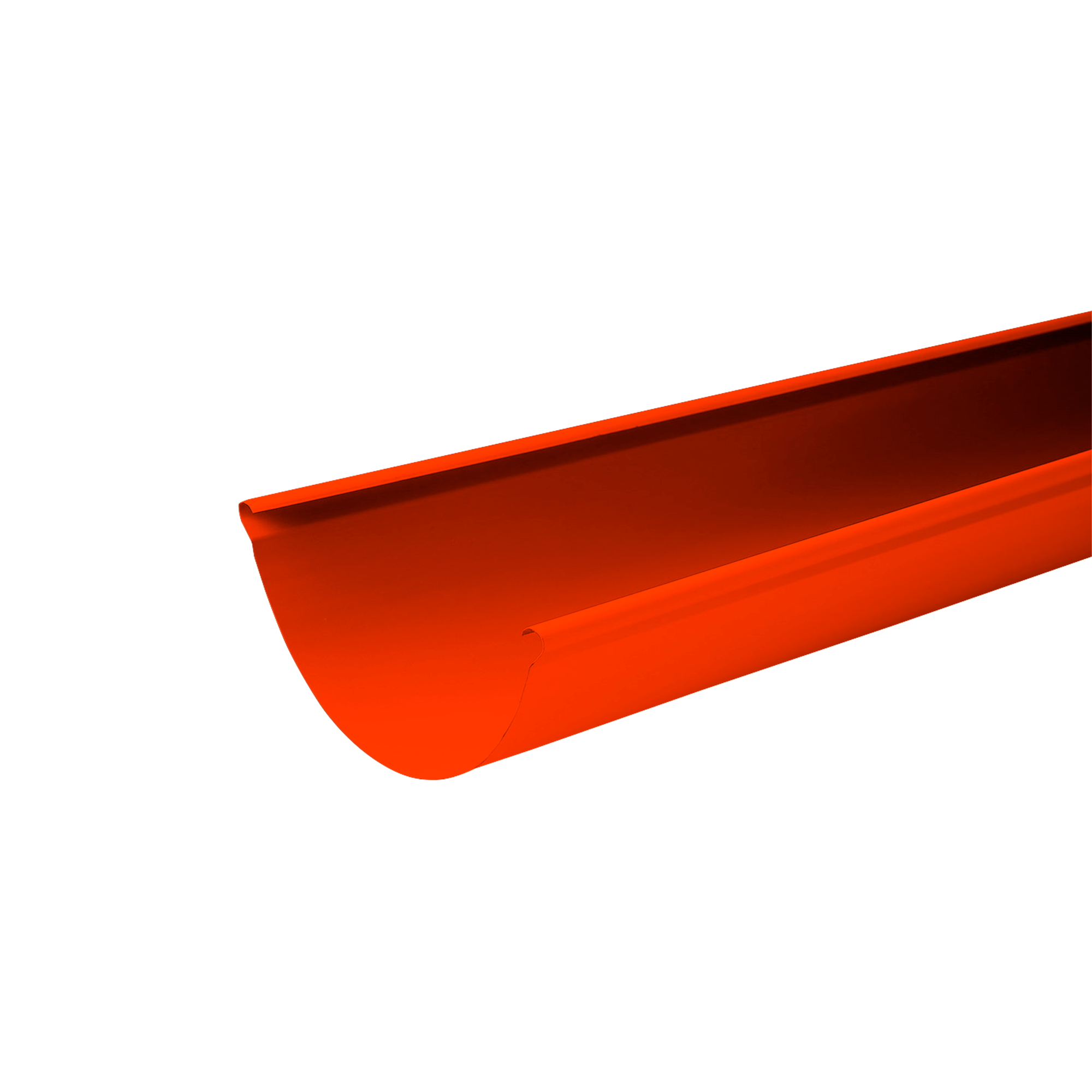 Желоб водосточный D125x3000 NIKA Чистый оранжевый 0,55 мм Полиэстер Водосточная система NIKA круглого сечения D125/100