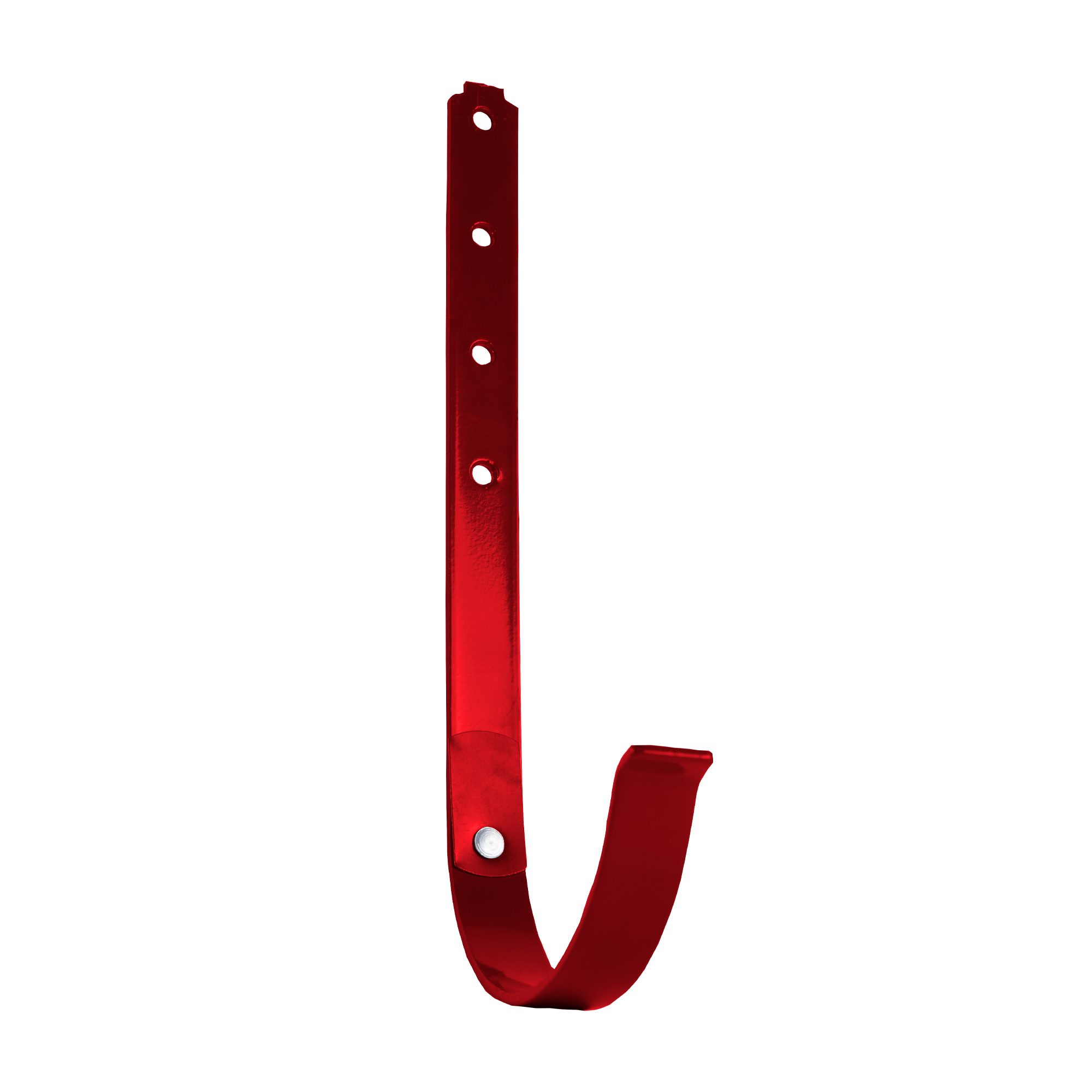 Держатель желоба D125 NIKA Красно-коричневый 0,5 мм Полиэстер Водосточная система NIKA круглого сечения D125/100