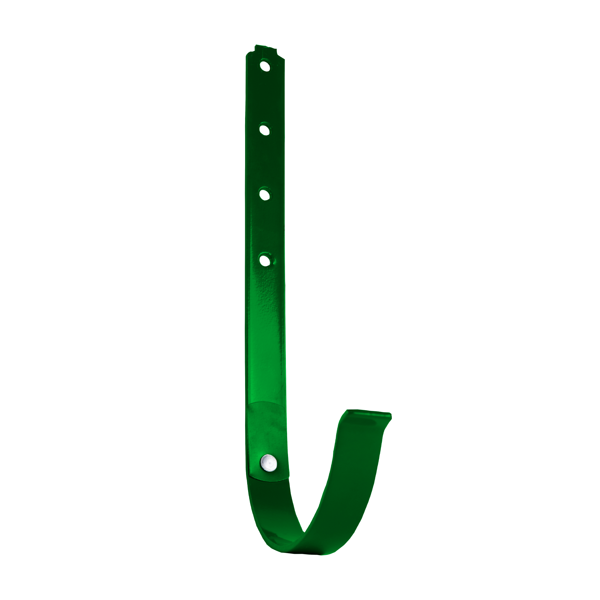 Держатель желоба D125 NIKA Зеленый лист 0,5 мм Полиэстер Водосточная система NIKA круглого сечения D125/100