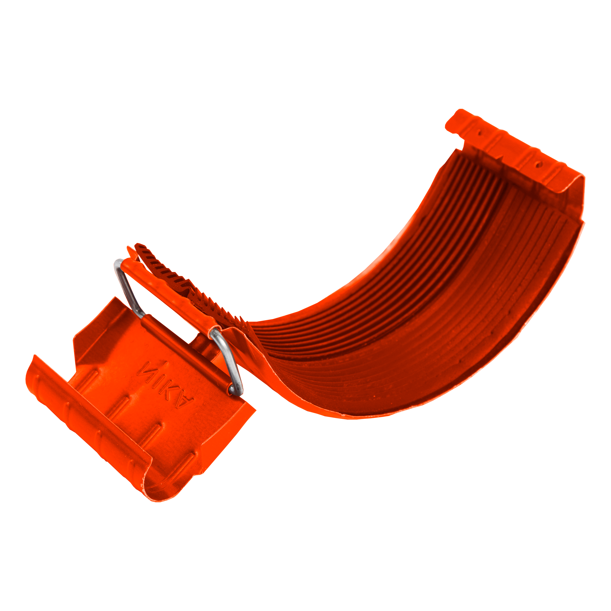 Соединитель желоба D125 NIKA Чистый оранжевый 0,5 мм Полиэстер Водосточная система NIKA круглого сечения D125/100