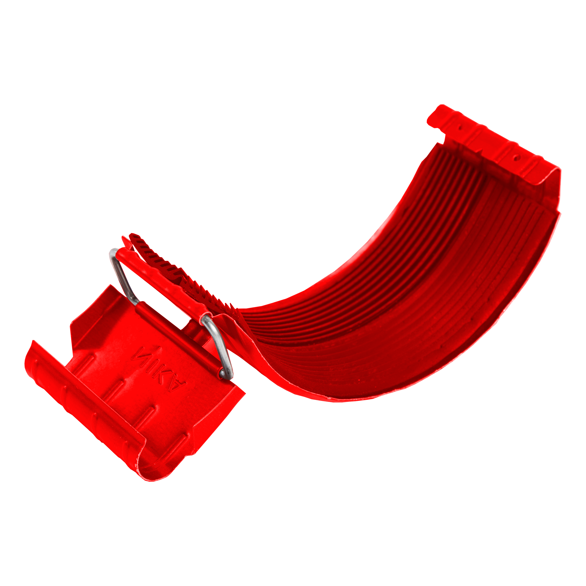 Соединитель желоба D125 NIKA Транспортный красный 0,5 мм Полиэстер Водосточная система NIKA круглого сечения D125/100
