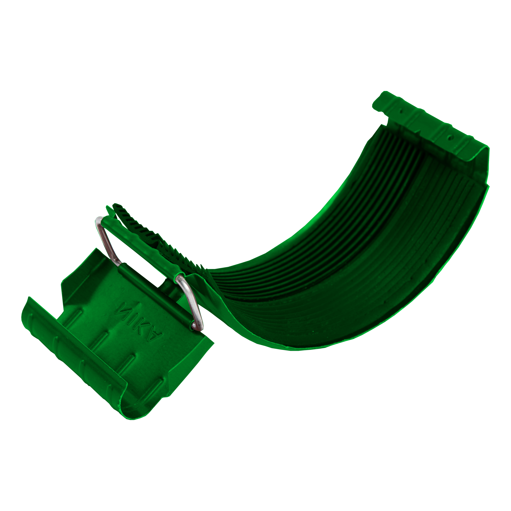 Соединитель желоба D125 NIKA Зеленый лист 0,5 мм Полиэстер Водосточная система NIKA круглого сечения D125/100