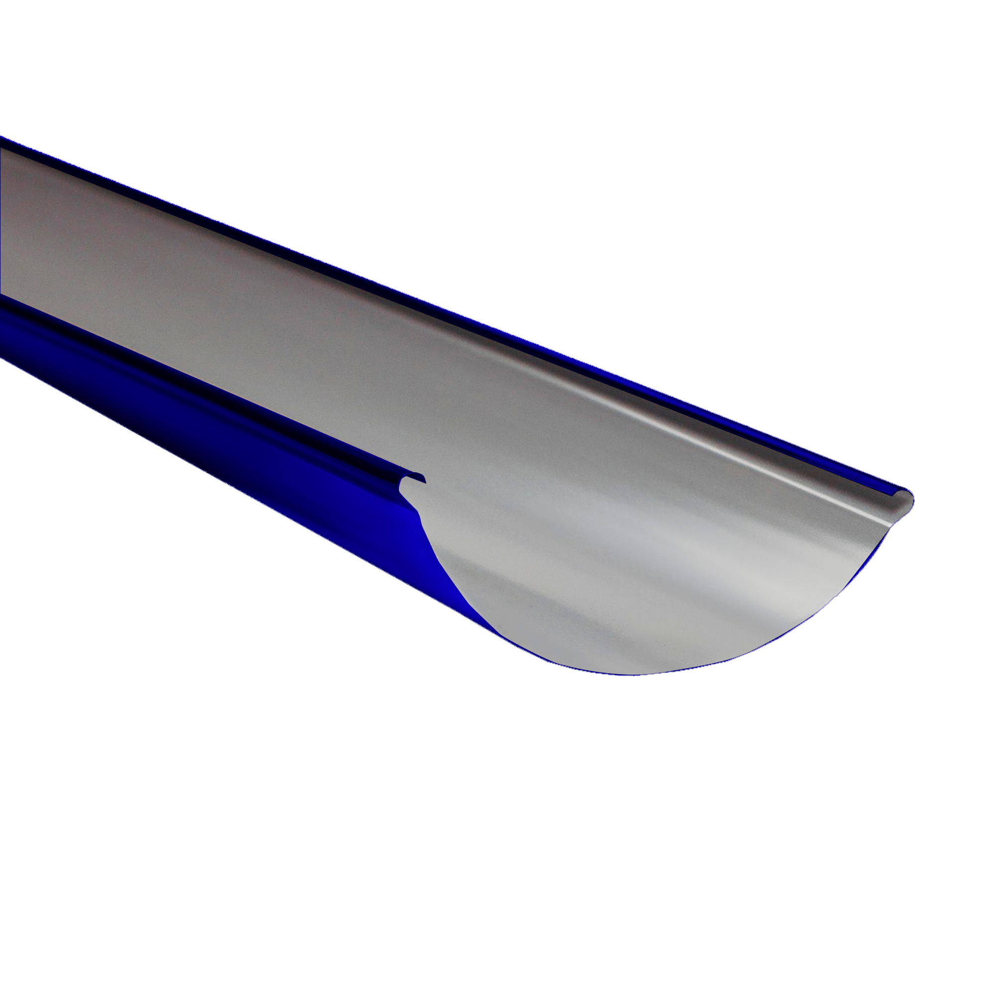 Желоб водосточный D185x3000 NIKA-ПРОЕКТ Ультрамаиново-синий 0,45 мм Водосточная система NIKA-ПРОЕКТ круглого сечения D18