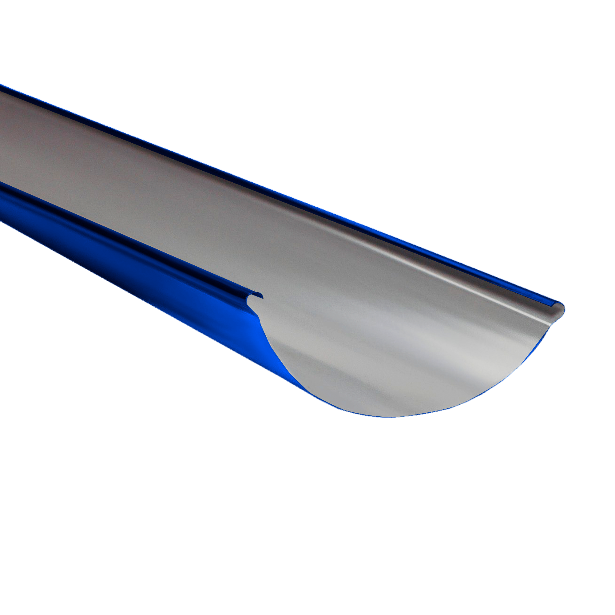 Желоб водосточный D185x3000 NIKA-ПРОЕКТ Сигнальный синий 0,45 мм Водосточная система NIKA-ПРОЕКТ круглого сечения D185/1