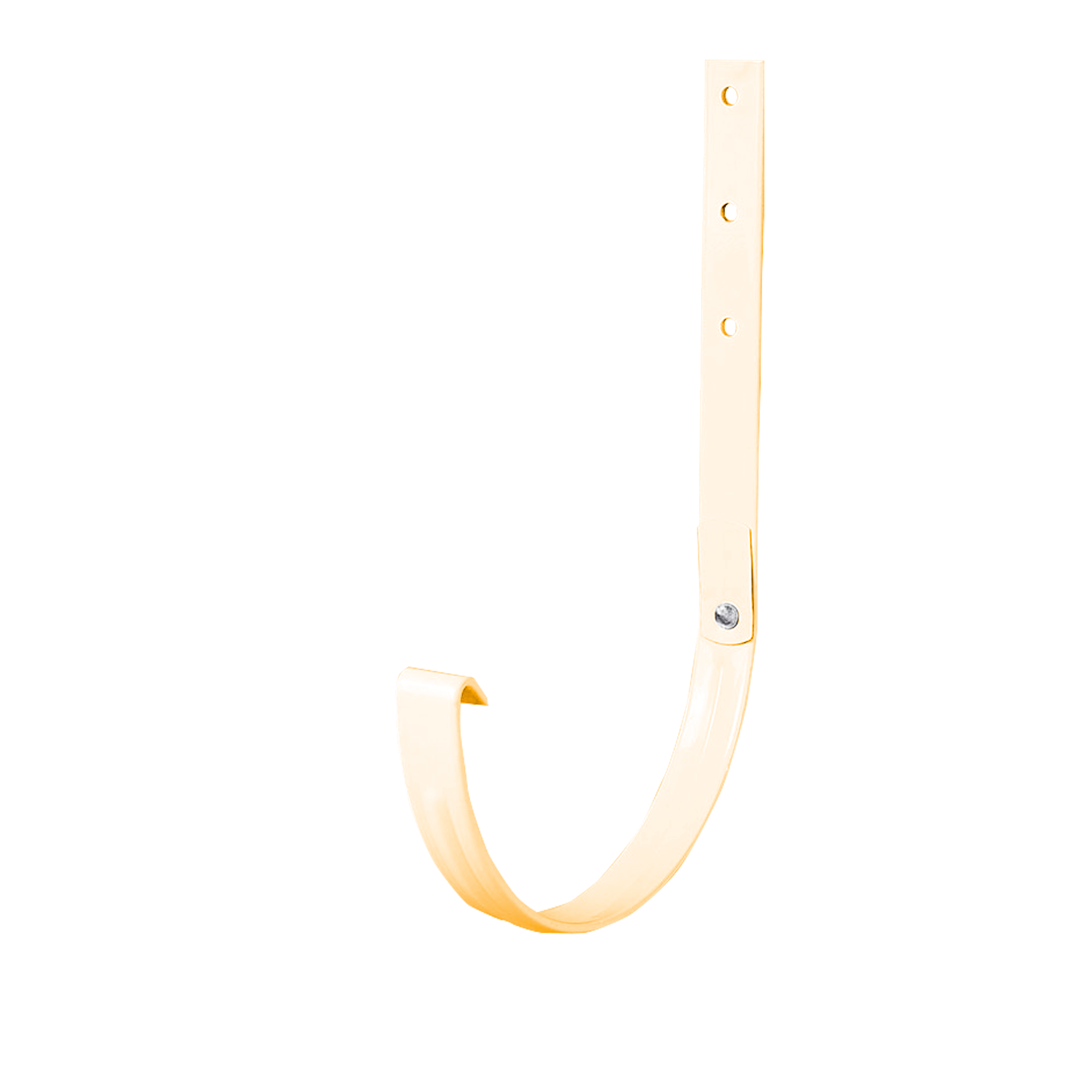 Держатель желоба D185 NIKA-ПРОЕКТ Светлая слоновая кость 0,45 мм Водосточная система NIKA-ПРОЕКТ круглого сечения D185/1