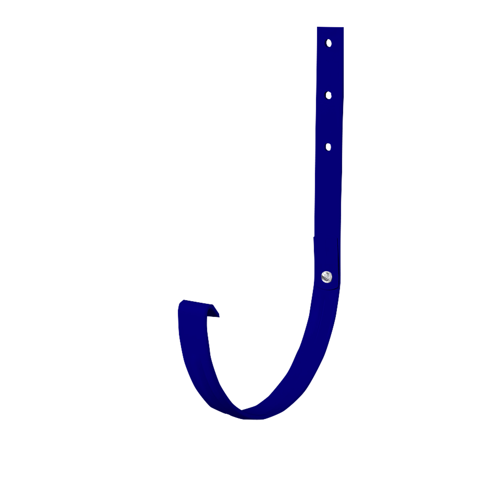 Держатель желоба D185 NIKA-ПРОЕКТ Ультрамаиново-синий 0,45 мм Водосточная система NIKA-ПРОЕКТ круглого сечения D185/150