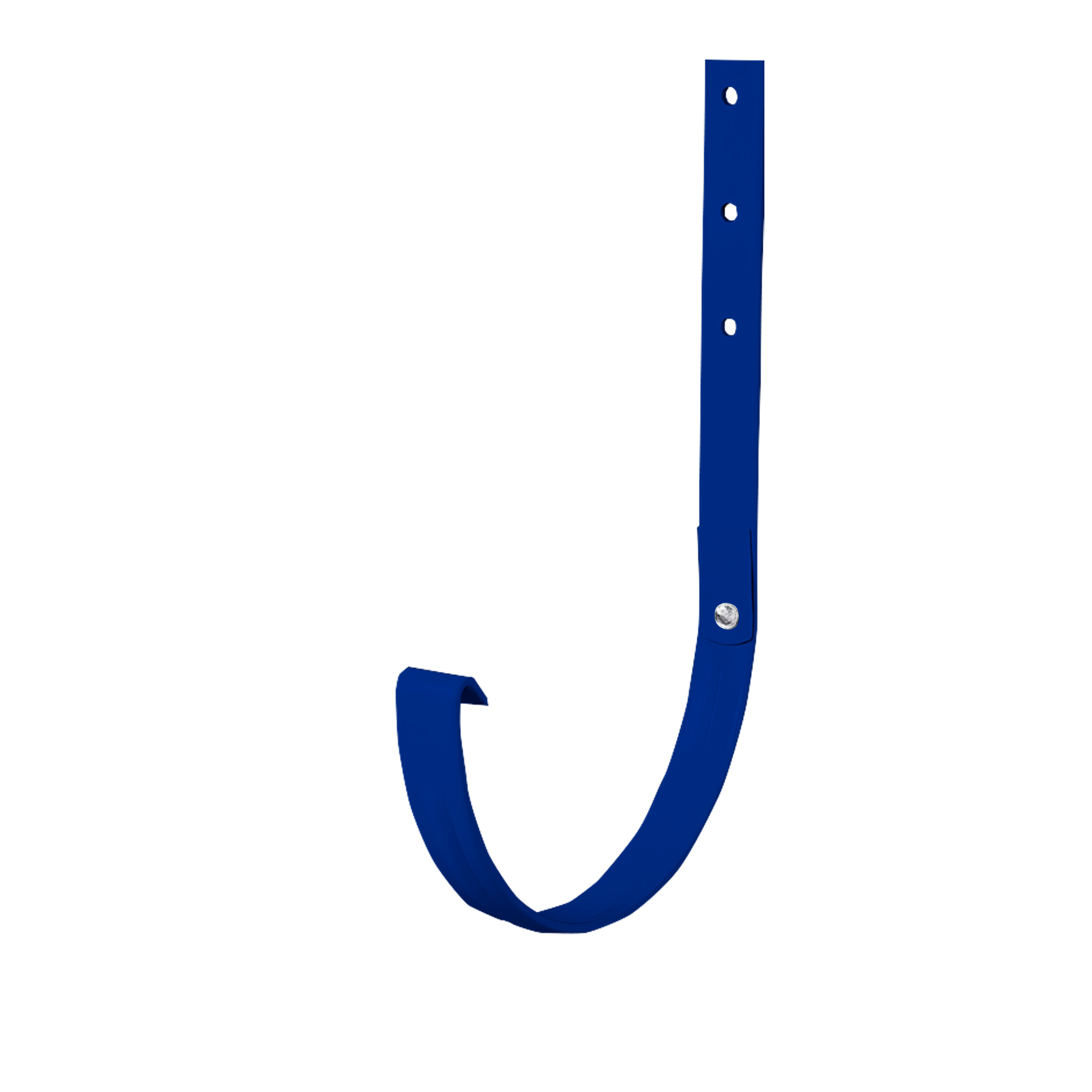 Держатель желоба D185 NIKA-ПРОЕКТ Сигнальный синий 0,45 мм Водосточная система NIKA-ПРОЕКТ круглого сечения D185/150