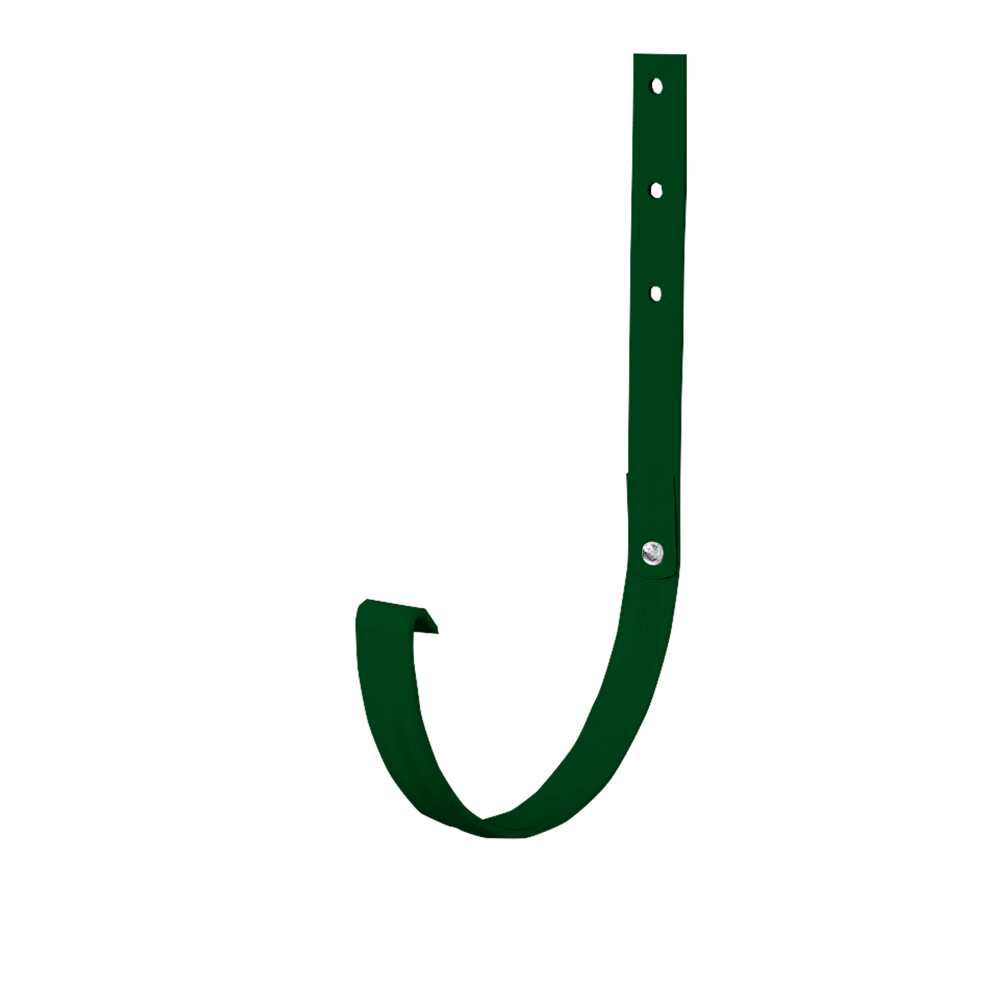 Держатель желоба D185 NIKA-ПРОЕКТ Зеленый мох 0,45 мм Водосточная система NIKA-ПРОЕКТ круглого сечения D185/150
