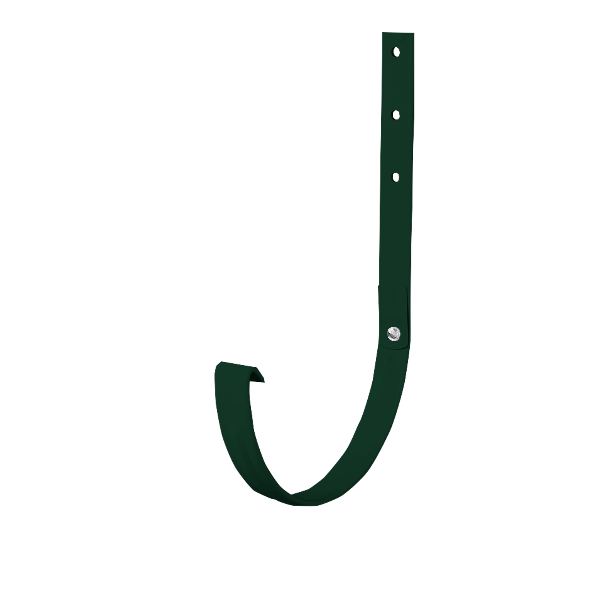 Держатель желоба D185 NIKA-ПРОЕКТ Зеленый хромовый 0,45 мм Водосточная система NIKA-ПРОЕКТ круглого сечения D185/150