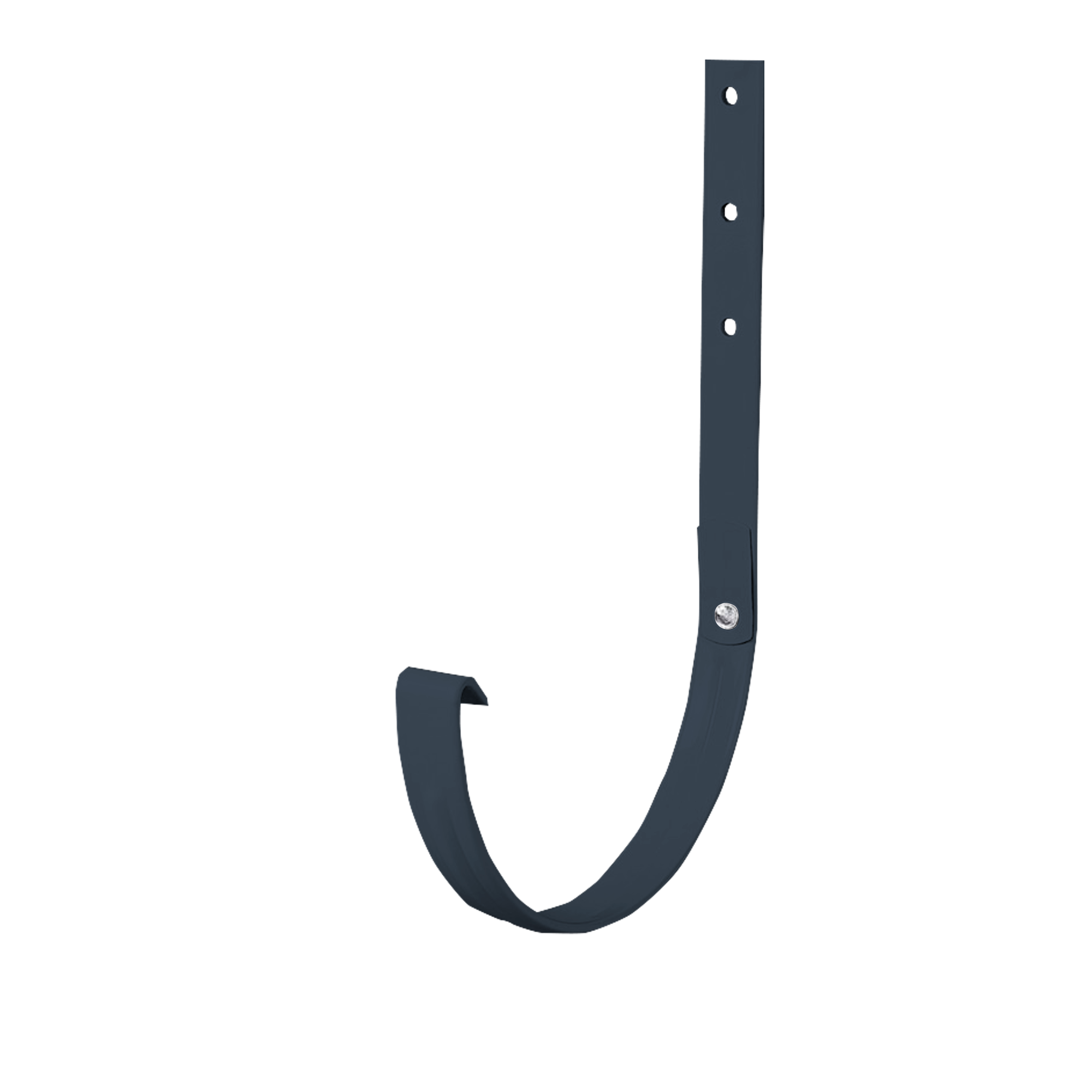 Держатель желоба D185 NIKA-ПРОЕКТ Серый графитовый 0,45 мм Водосточная система NIKA-ПРОЕКТ круглого сечения D185/150