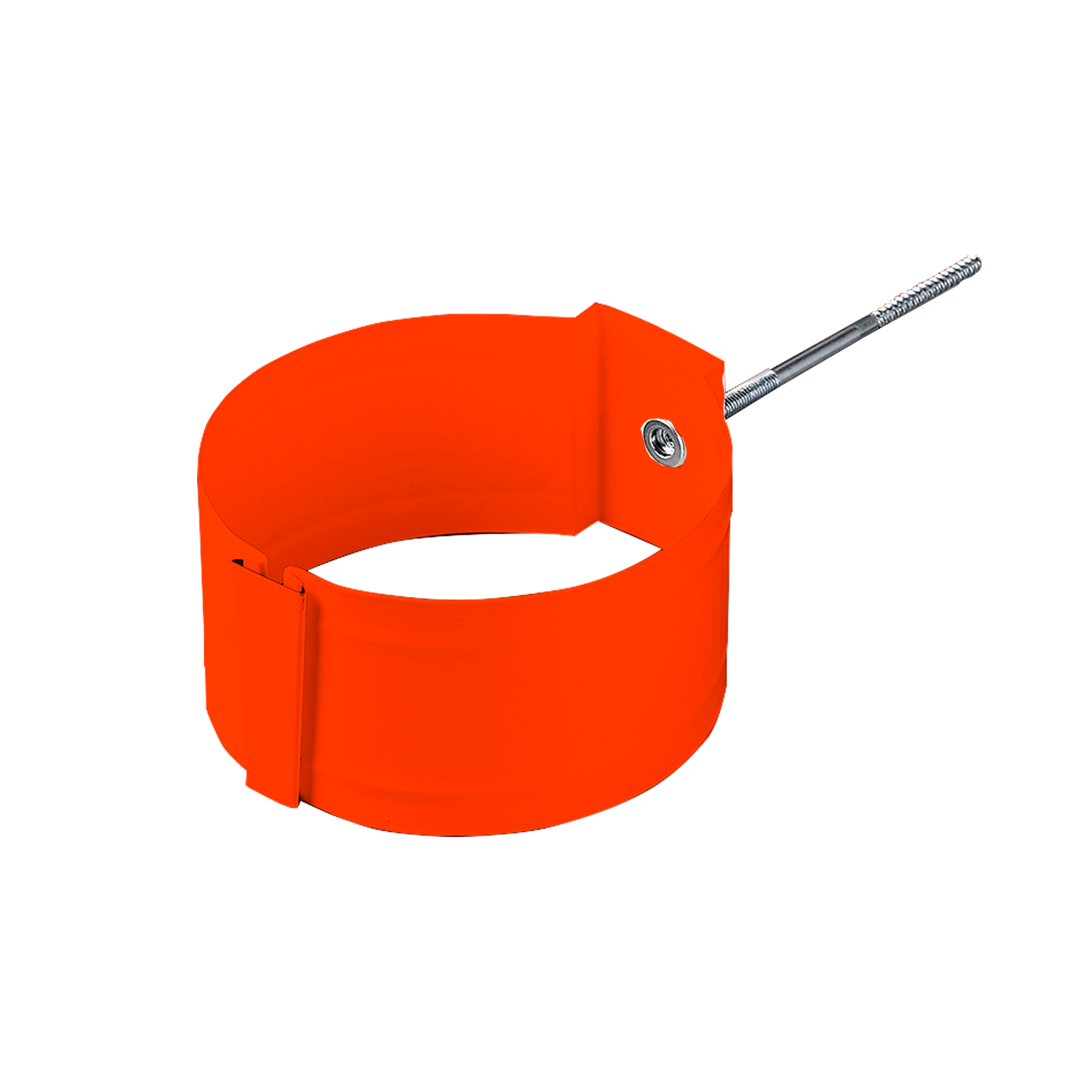Держатель трубы D150 NIKA-ПРОЕКТ Чистый оранжевый 0,45 мм Водосточная система NIKA-ПРОЕКТ круглого сечения D185/150