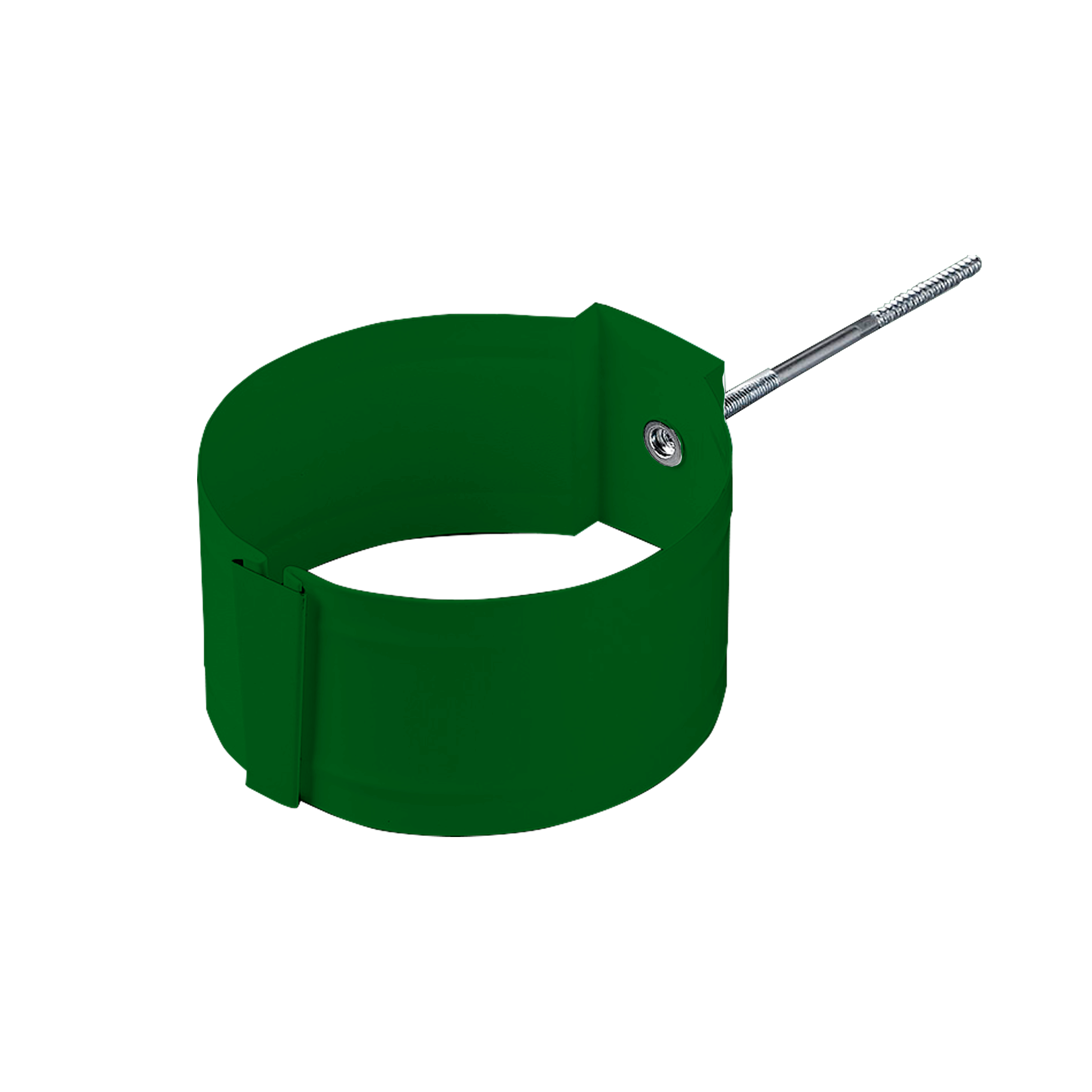 Держатель трубы D150 NIKA-ПРОЕКТ Зеленый лист 0,45 мм Водосточная система NIKA-ПРОЕКТ круглого сечения D185/150
