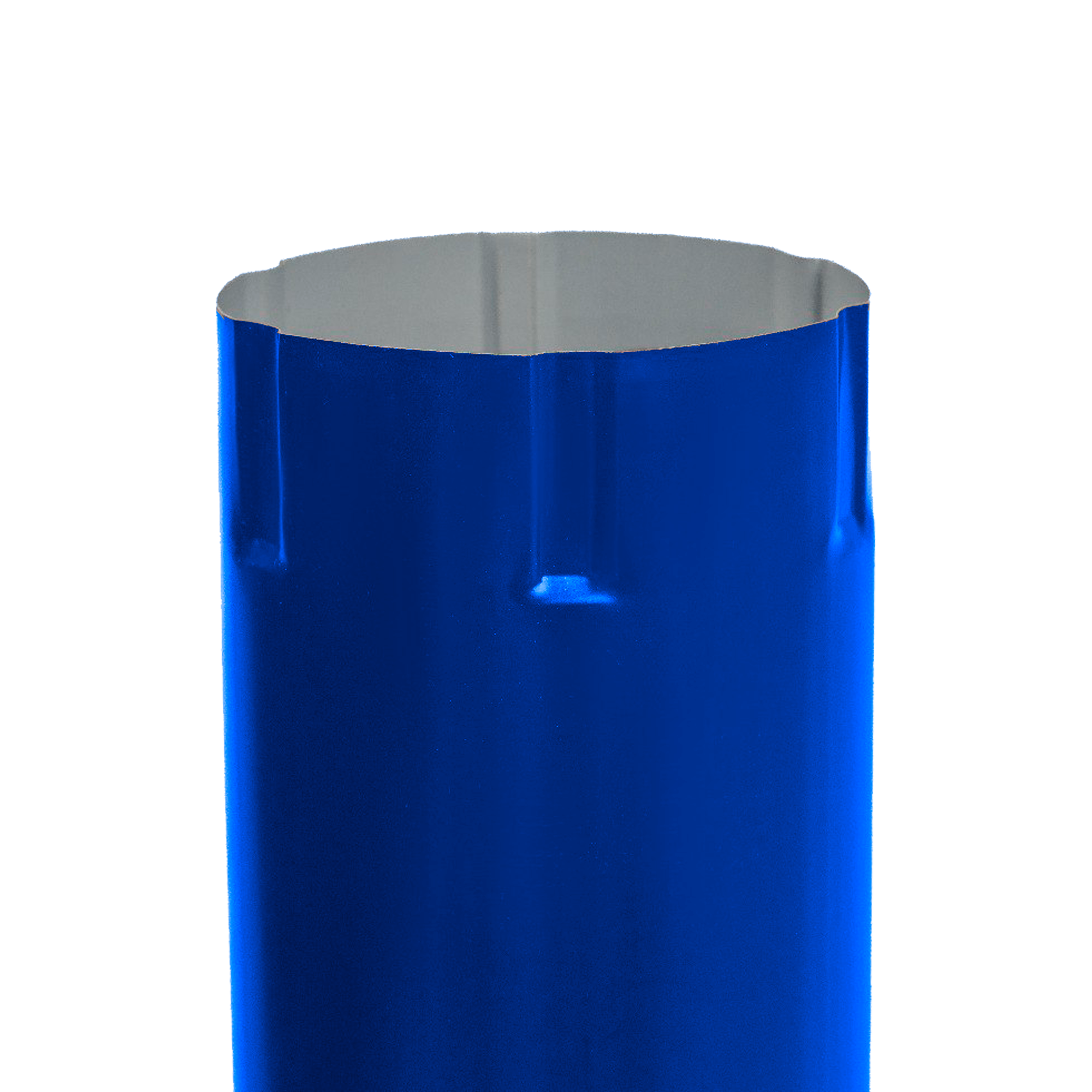 Труба водосточная D150x1000 NIKA-ПРОЕКТ Сигнальный синий Водосточная система NIKA-ПРОЕКТ круглого сечения D185/150