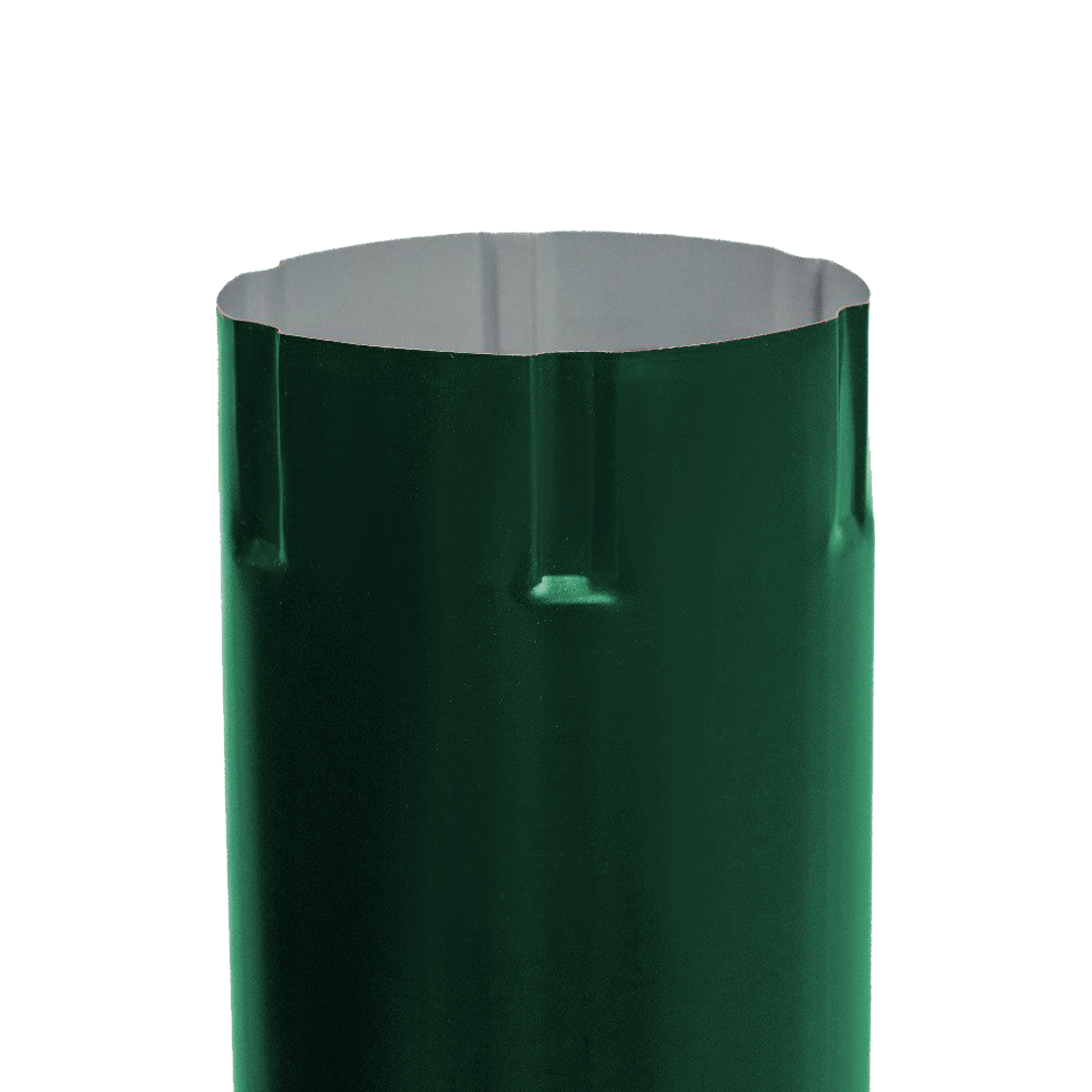 Труба водосточная D150x1000 NIKA-ПРОЕКТ Зеленый хромовый Водосточная система NIKA-ПРОЕКТ круглого сечения D185/150