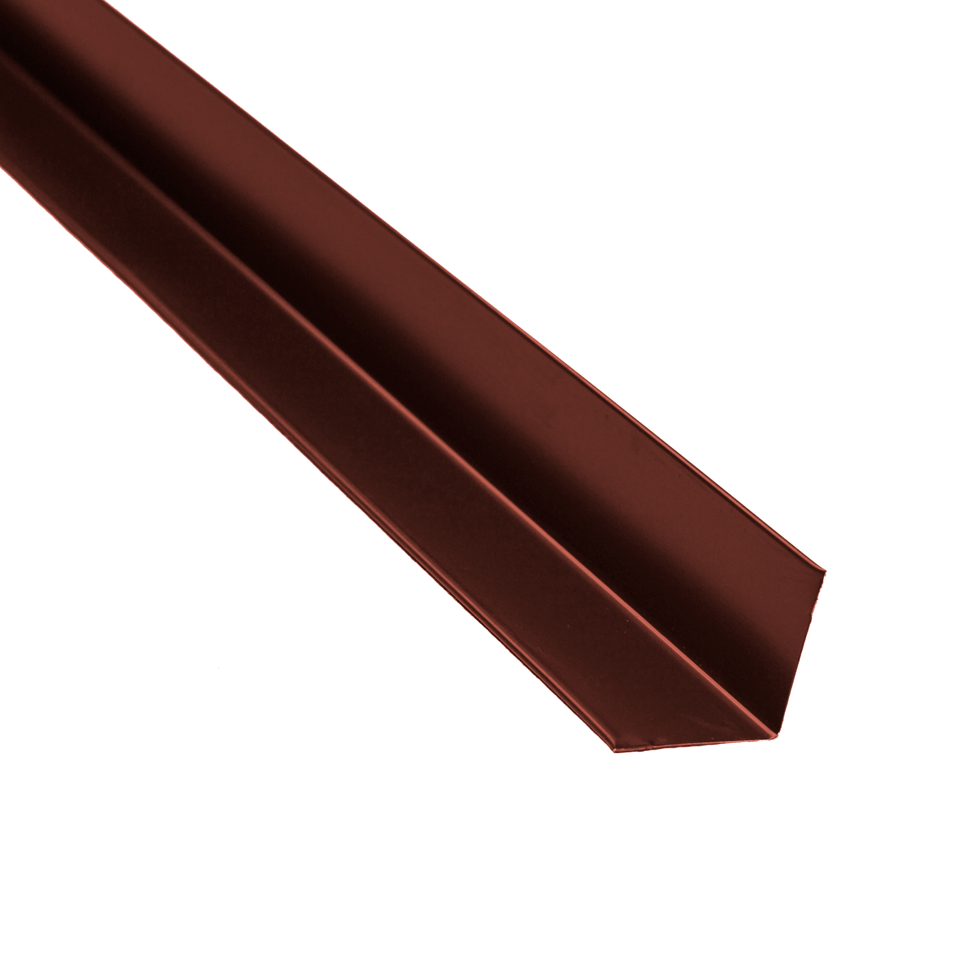 Планка угла внутреннего 50х50 Шоколадно-коричневый 0,45 мм Полиэстер Доборные элементы для кровли Кровля Сервис