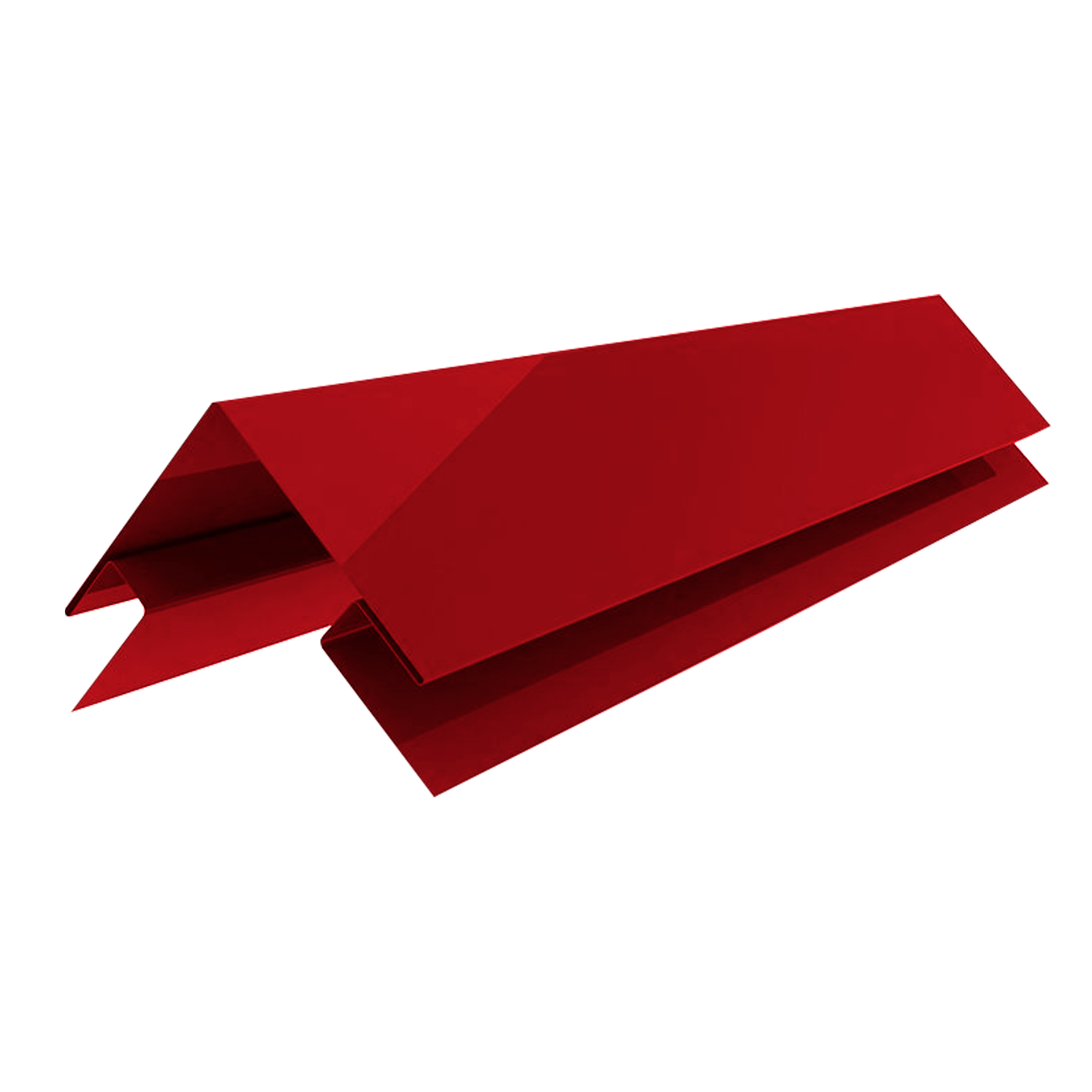 Планка угла наружного сложного Экобрус Красно-коричневый 0,45 мм Полиэстер Доборные элементы для сайдинга Кровля Сервис