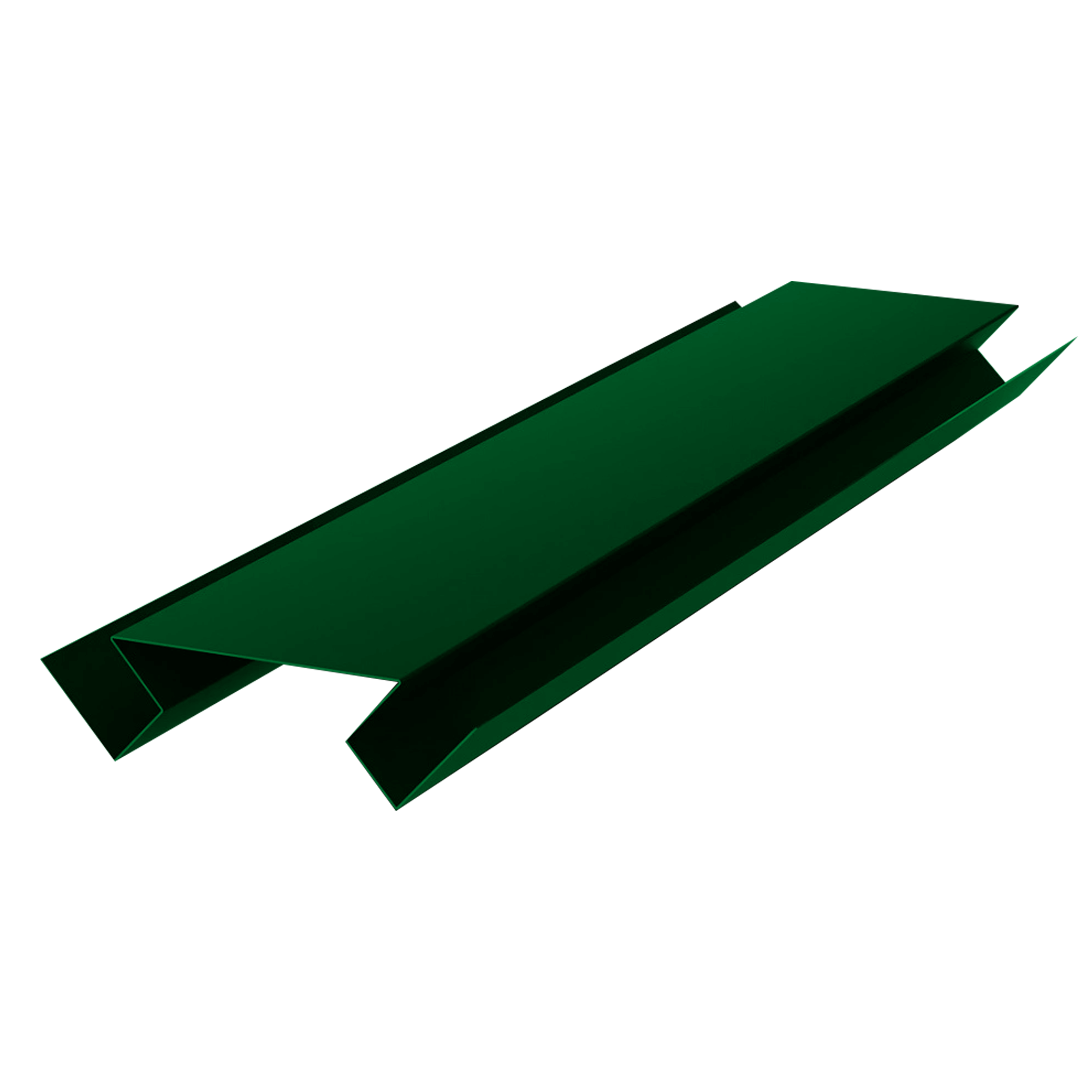 Планка угла внутреннего сложного Брусnika Зеленый мох 0,45 мм Полиэстер Доборные элементы для сайдинга Кровля Сервис