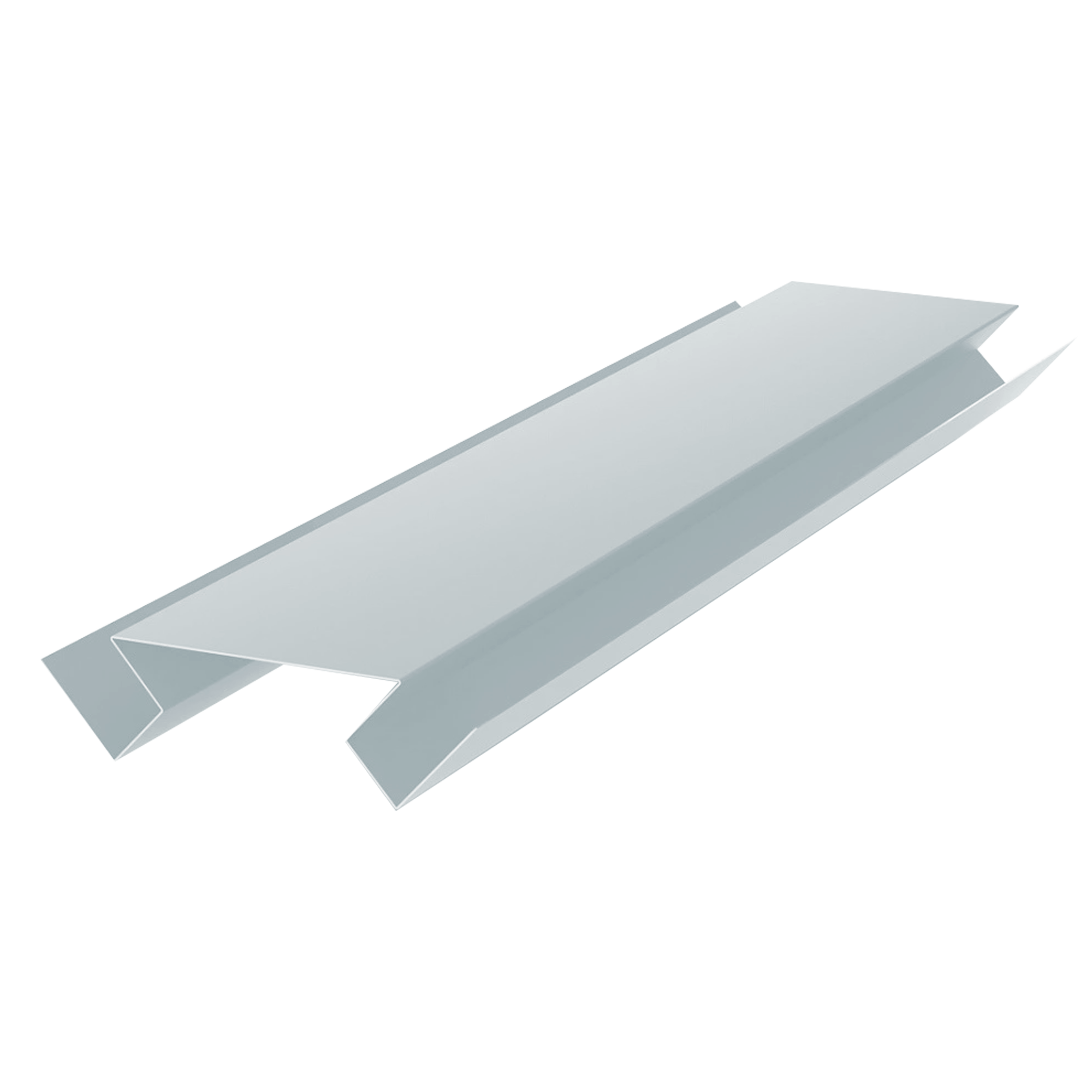 Планка угла внутреннего сложного Брусnika Светло-серый 0,45 мм Полиэстер Доборные элементы для сайдинга Кровля Сервис