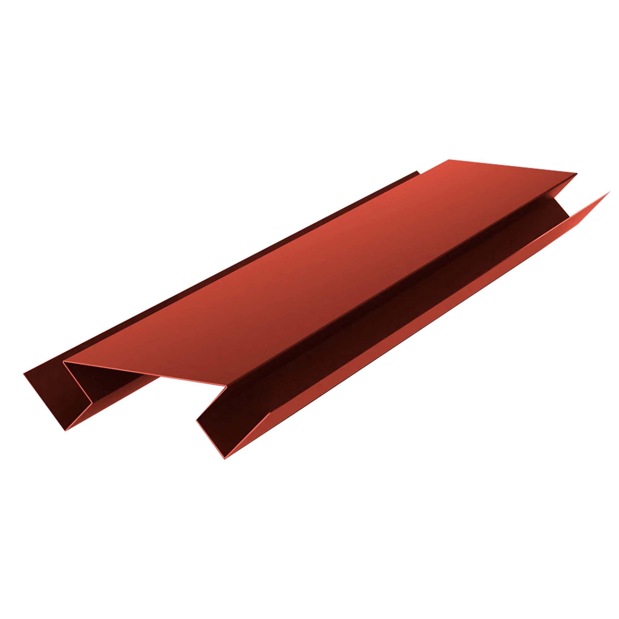 Планка угла внутреннего сложного Брусnika Медно-коричневый 0,45 мм Полиэстер Доборные элементы для сайдинга Кровля Серви