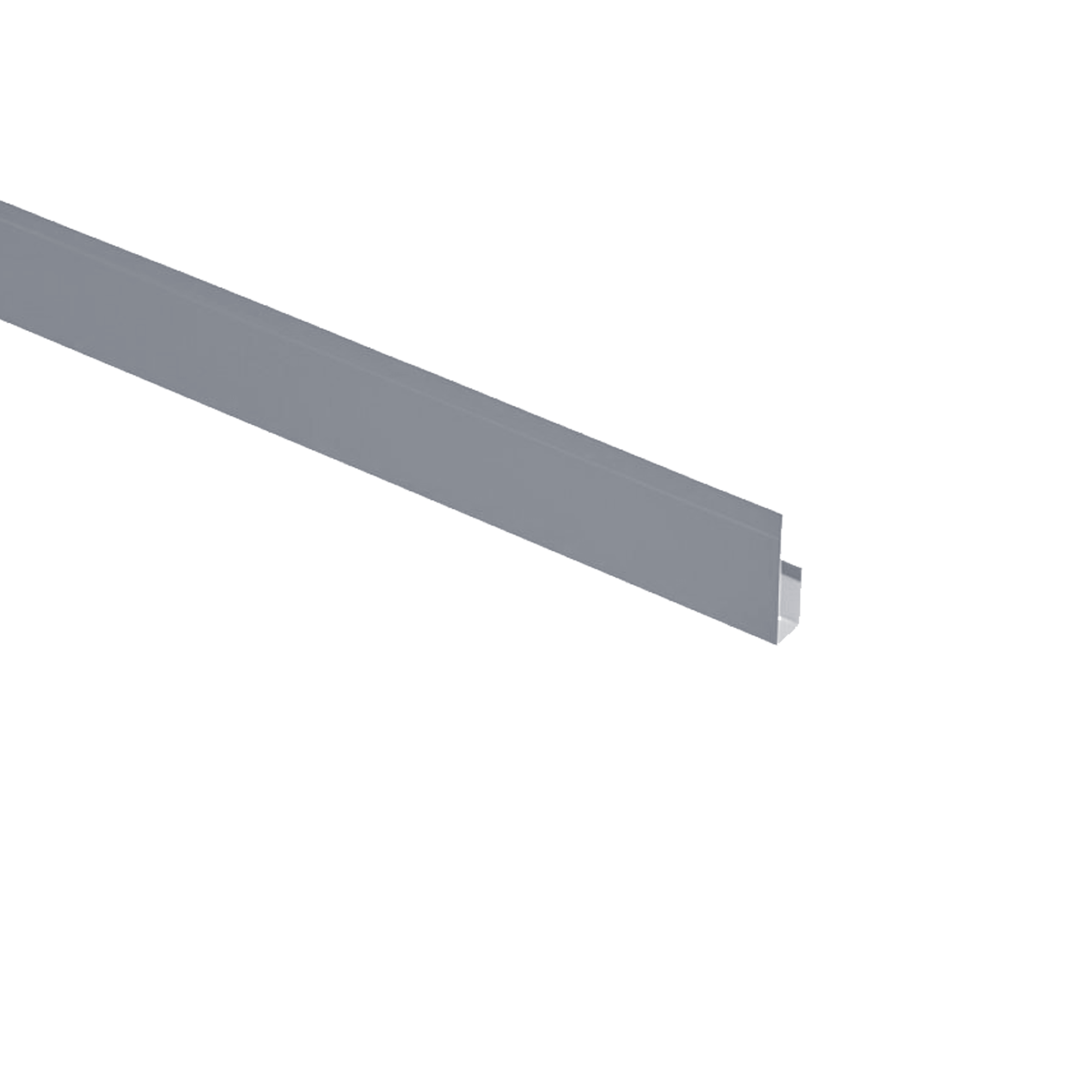 Планка завершающая Брусnika Серый сигнальный 0,45 мм Полиэстер Доборные элементы для сайдинга Кровля Сервис