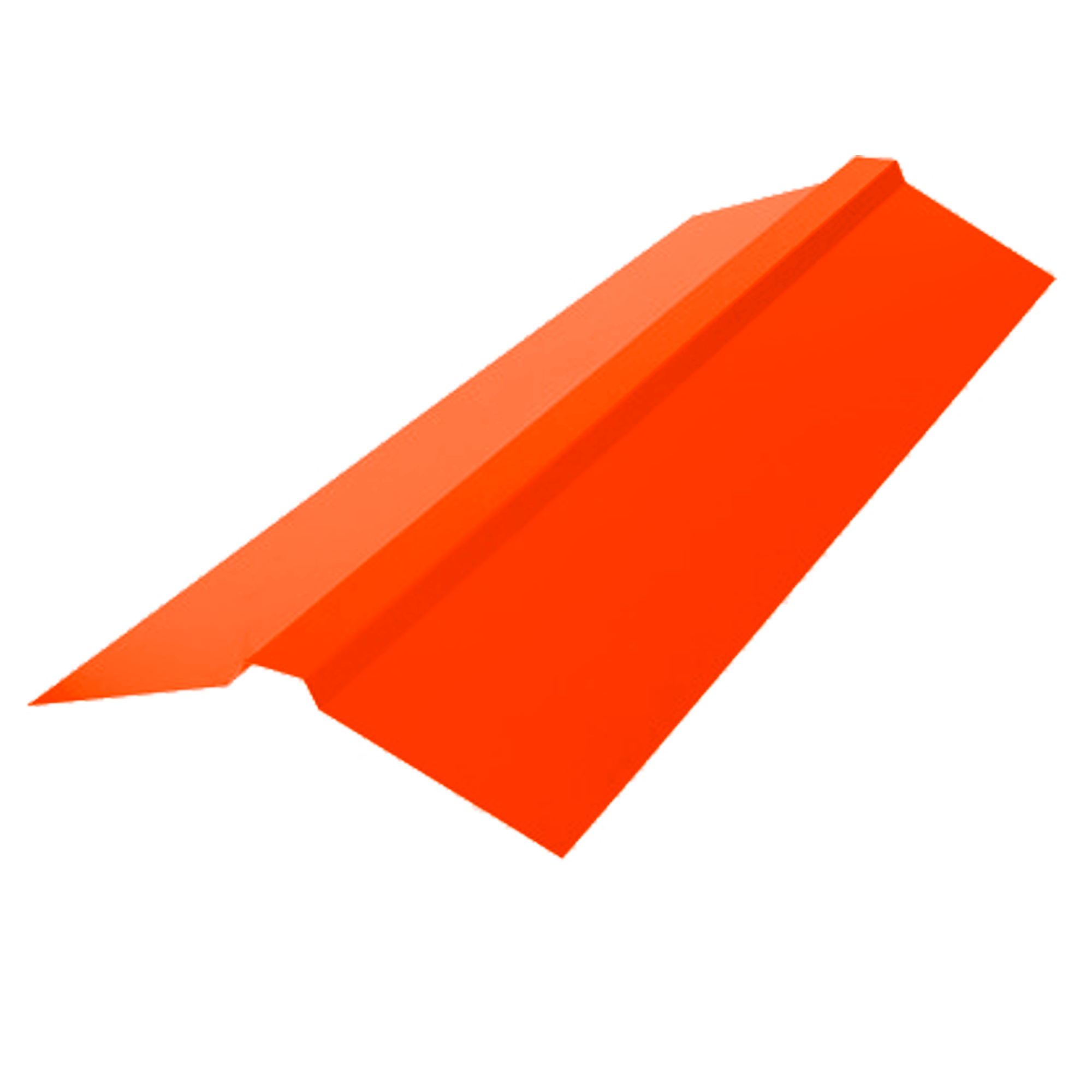 Конек фигурный 110х110 Чистый оранжевый 0,45 мм Полиэстер Доборные элементы для кровли Кровля Сервис