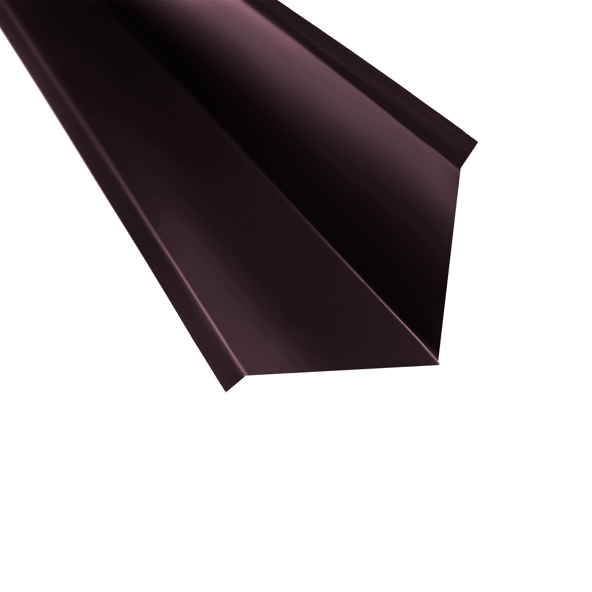 Планка примыкания 110х110 Серо-коричневый 0,45 мм Полиэстер Доборные элементы для кровли Кровля Сервис