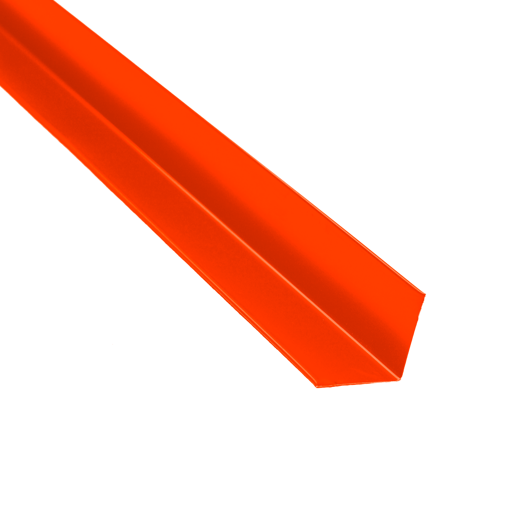 Планка угла внутреннего 40х40 Чистый оранжевый 0,45 мм Полиэстер Доборные элементы для кровли Кровля Сервис