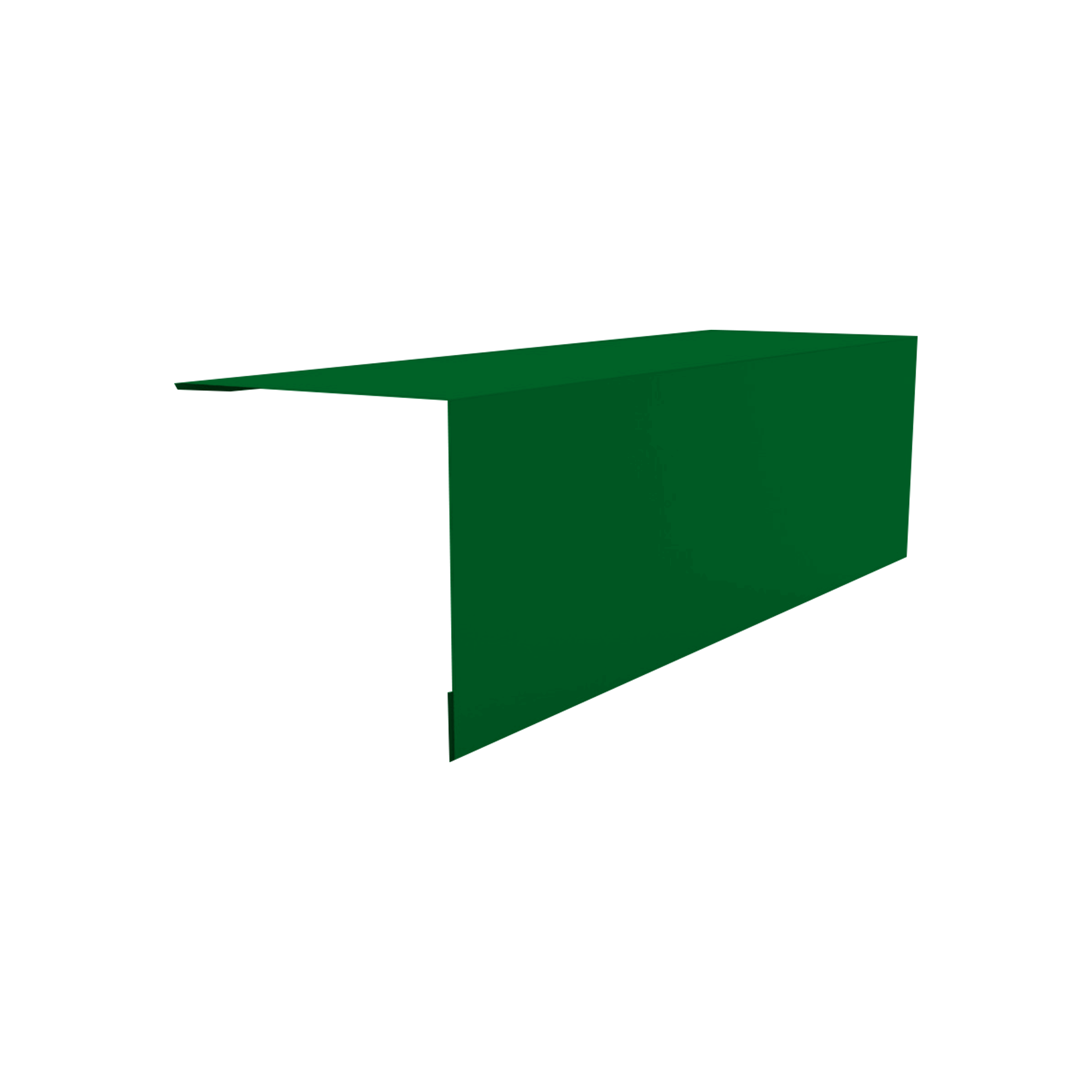 Планка угла наружного 50х50 Зеленый лист 0,45 мм Полиэстер Доборные элементы для кровли Кровля Сервис