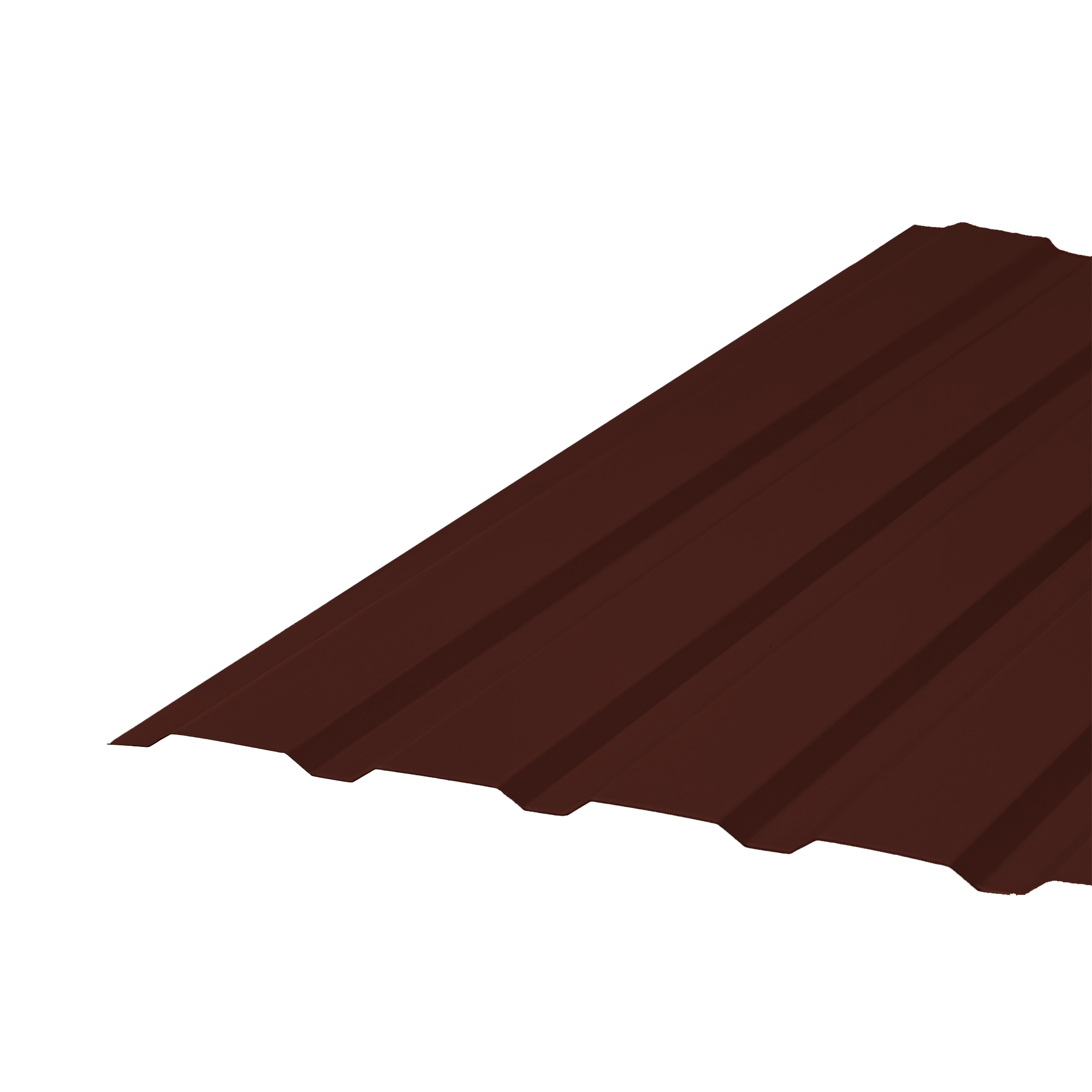 Профнастил С-10 Шоколадно-коричневый 0,4 мм Полиэстер Кровля Сервис