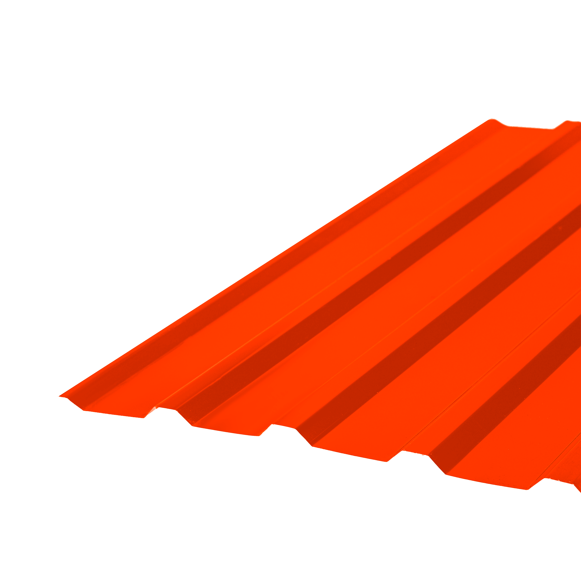 Профнастил МП R-20 Чистый оранжевый 0,6 мм Полиэстер Кровля Сервис