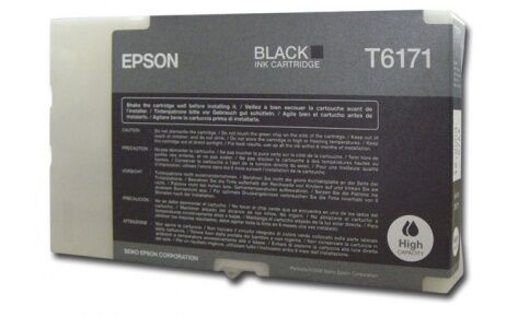 Картридж для печати Epson Картридж Epson T6171 C13T617100 вид печати струйный, цвет Черный, емкость