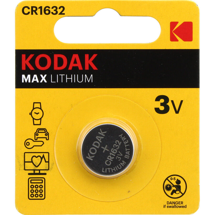Элемент питания CR 1632 Kodak MAX BL-1