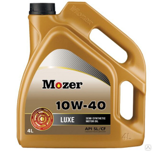 Масло моторное MOZER 10W-40 Luxe SL/CF полусинтетическое 