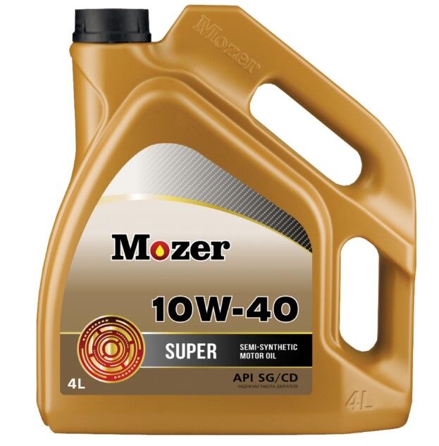 Масло моторное MOZER 10W-40 Super SG/CD полусинтетическое