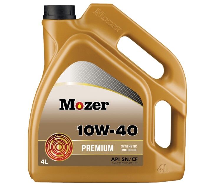 Масло моторное MOZER 10W-40 Premium SN/CF синтетическое