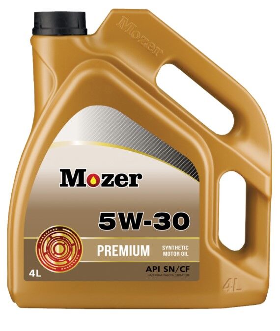 Масло моторное MOZER 5W-30 Premium SN/CF синтетическое