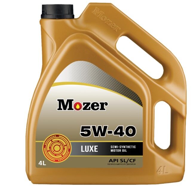 Масло моторное MOZER 5W-40 Luxe SL/CF полусинтетическое