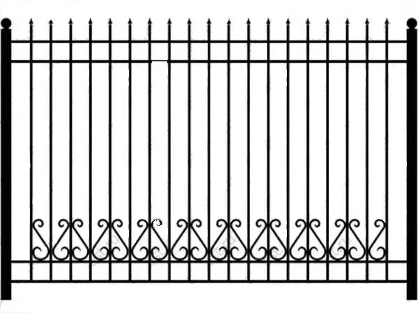 Сварной забор из профиля ННЗ-009 (1200х3000)