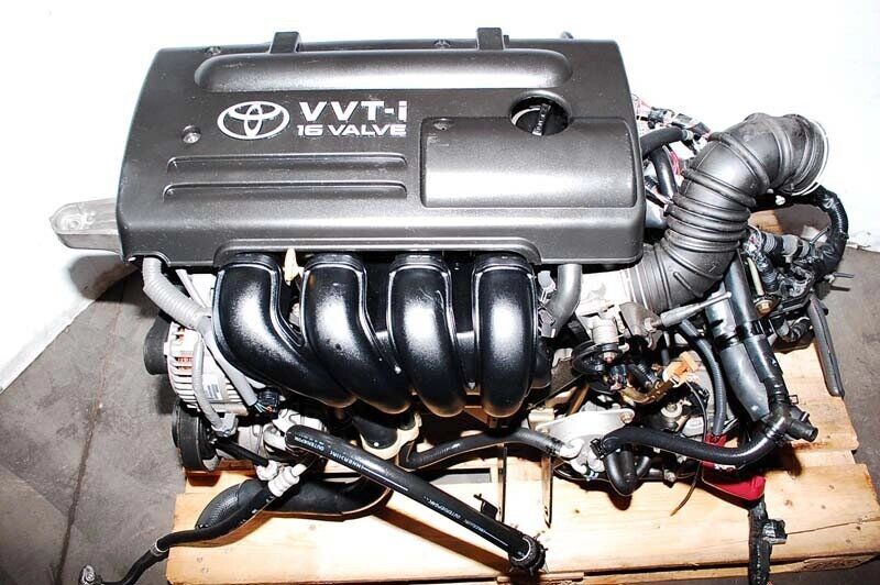 Двигатель Тойота Авенсис 2 2003-2008, 1.8 литра, бензин, инжектор, 1zz-fe Двигатели автомобильные
