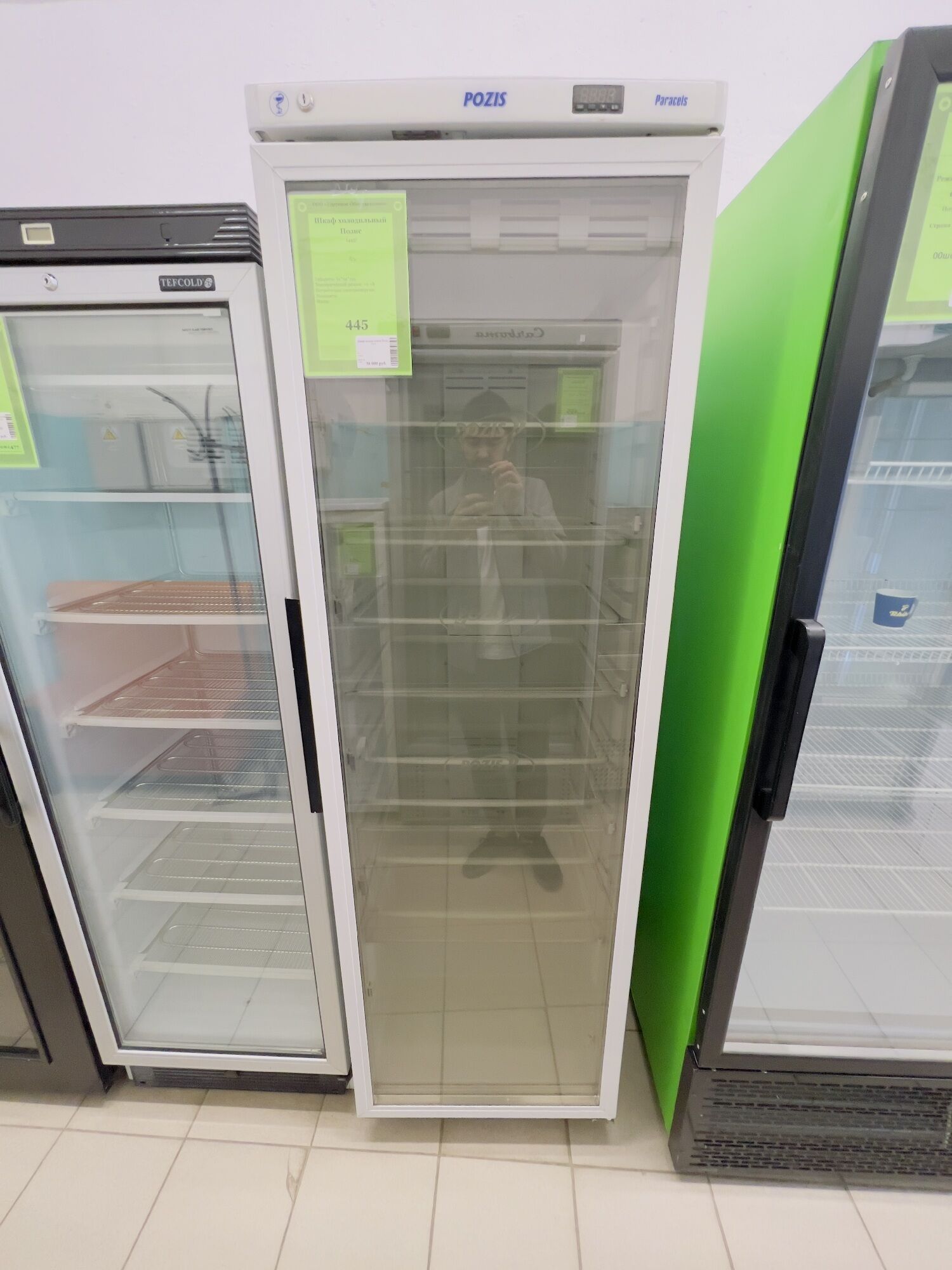 Шкаф холодильный Позис +2+5 61*54*195 (445) б/у
